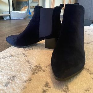 Velvet Chelsea Boot